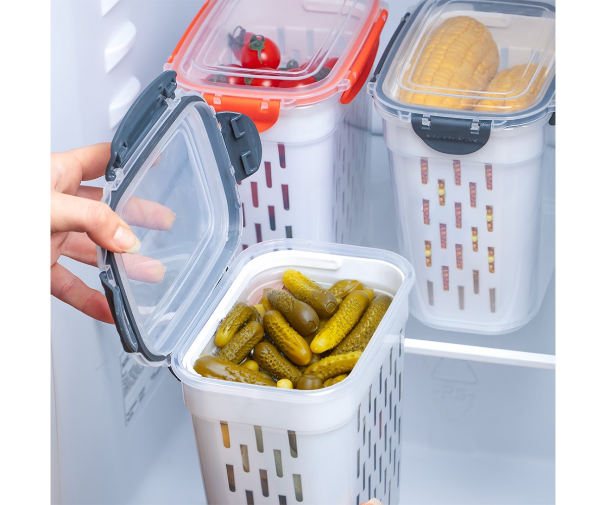 Porsima 1047 Multi-Purpose Rectangular Storage Container with Locked